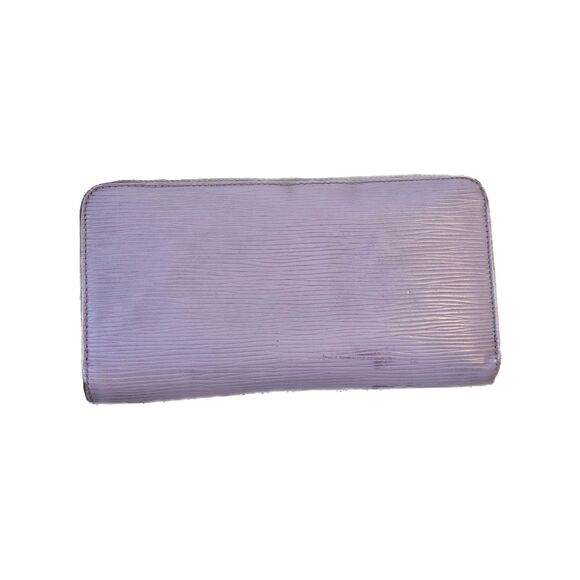 Louis Vuitton (Authentic) Rare Purple Lilac Epi Leather Zippy Long Wallet, GUC - Picture 3 of 12